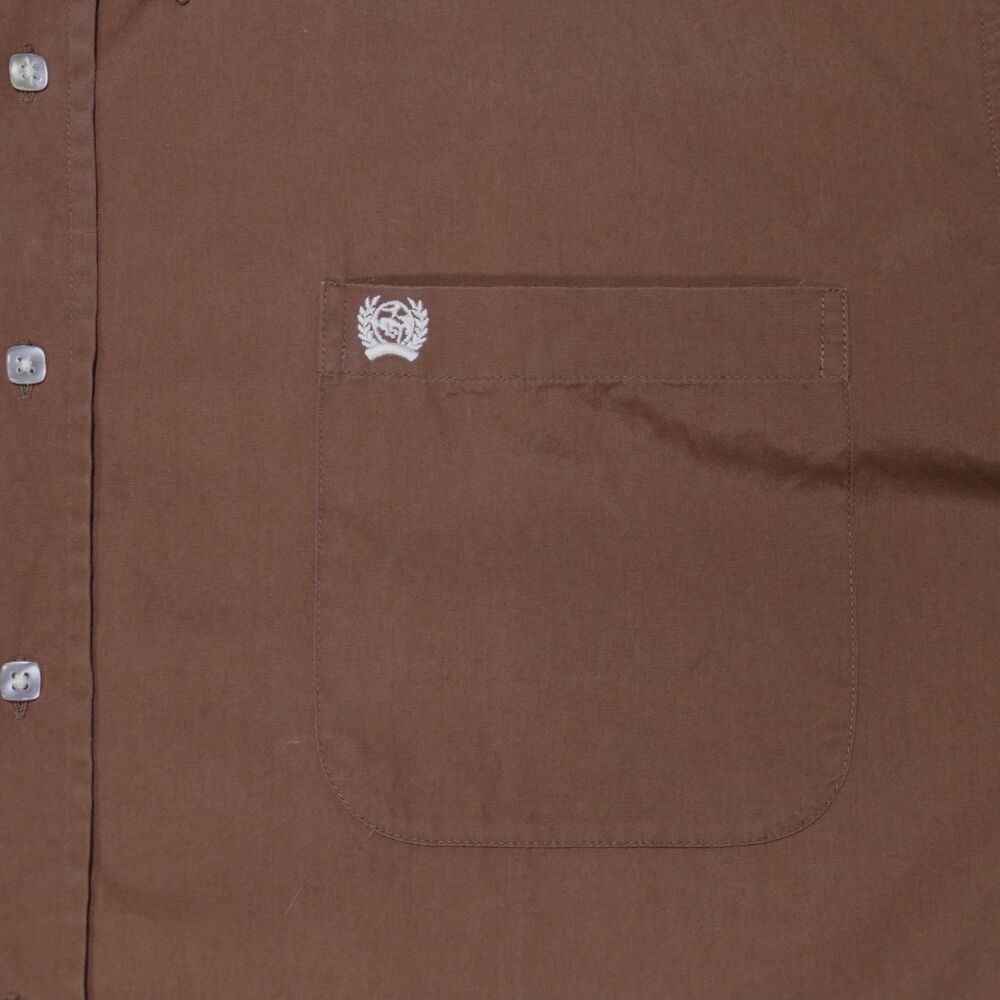 Cinch Shirt Mens XL Western Button Down Long Sleeve Cowboy Brown - Picture 5 of 15